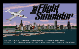 La version 5 du c�l�bre Flight Simulator de Microsoft