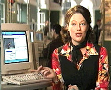 Sophie a test� deux CD-ROM de gym!
