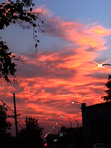 Ciel de feu