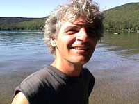 Jacques sur les rives du Lac Sylv&egrave;re
