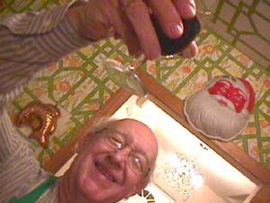 Grand papa Claude, un bon vivant