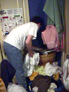 Le tri du linge sale