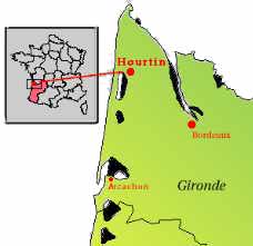 Carte de l'Aquitaine